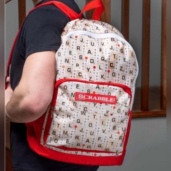 Hasbro Scrabble Full Size Backpack - NWT - Picture 3 of 5